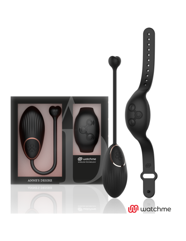 ANNE S DESIRE HUEVO CONTROL REMOTO TECNOLOGiA WATCHME NEGRO