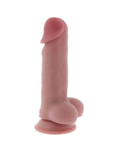 GET REAL PENE REALASTICO DELUXE CON TESTACULOS EXTRA GRUESO 17 CM