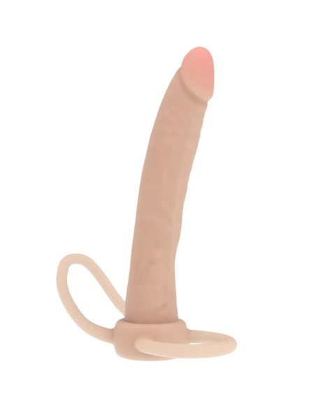 GET REAL DOUBLE TROUBLE PENETRADOR ANAL SILICONA 16 CM
