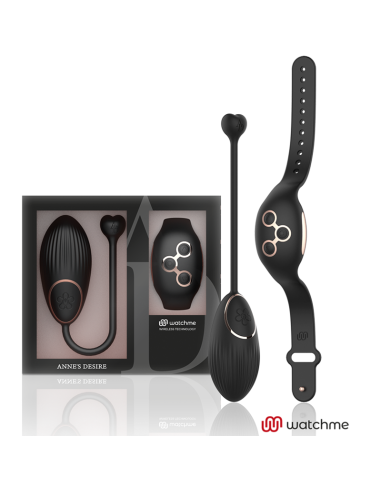 ANNE S DESIRE HUEVO CONTROL REMOTO TECNOLOGiA WATCHME NEGRO GOLD