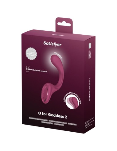 SATISFYER G FOR GODDESS 2 VIBRADOR RABBIT BURDEOS