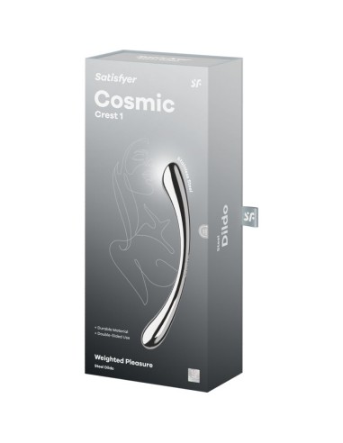 SATISFYER COSMIC CREST 1 DILDO ACERO INOXIDABLE DOBLE USO