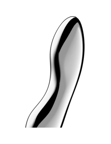 SATISFYER COSMIC CREST 2 DILDO ACERO INOXIDABLE DOBLE USO