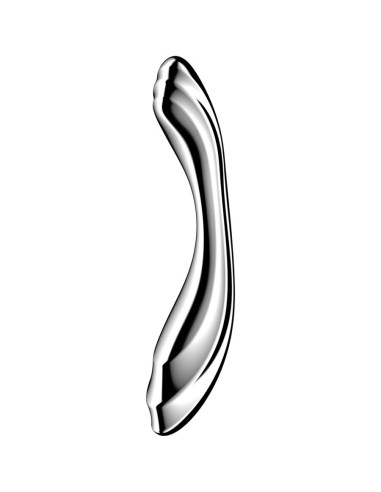 SATISFYER PURE GRAVITY 2 DILDO ACERO INOXIDABLE DOBLE USO