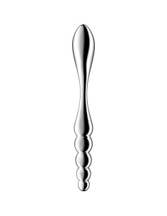 SATISFYER STAR FORCE 1 DILDO ACERO INOXIDABLE DOBLE USO 2