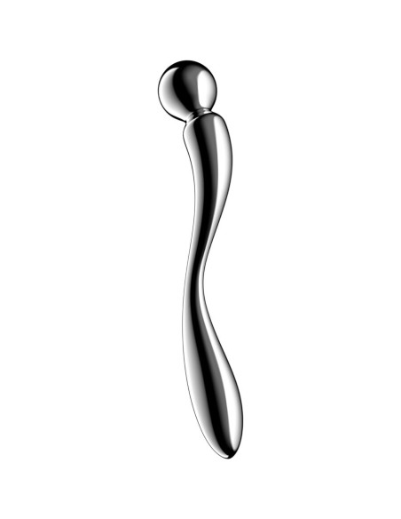 SATISFYER STAR FORCE 2 DILDO ACERO INOXIDABLE DOBLE USO