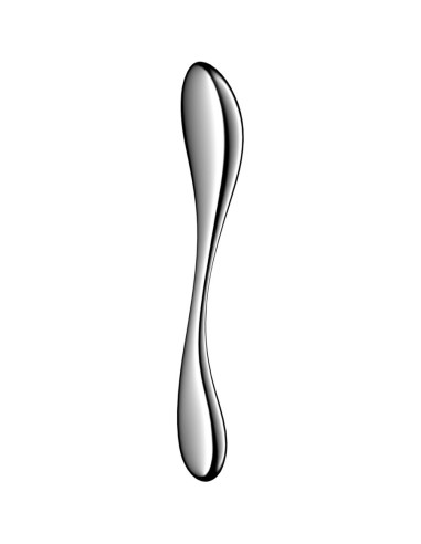 SATISFYER STAR FORCE 3 DILDO ACERO INOXIDABLE DOBLE USO