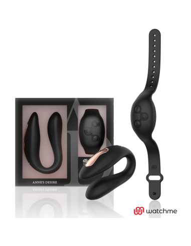 ANNE S DESIRE DUAL PLEASURE TECNOLOGiA WATCHME NEGRO