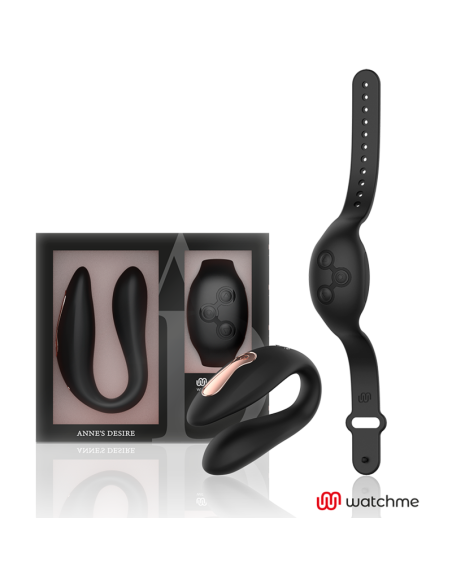 ANNE S DESIRE DUAL PLEASURE TECNOLOGiA WATCHME NEGRO