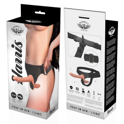 HARNESS ATTRACTION HARRIS DOBLE PENETRACIoN CON VIBRACION 18 X 35CM 2