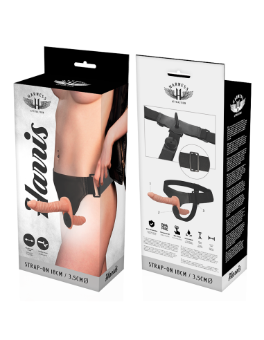 HARNESS ATTRACTION HARRIS DOBLE PENETRACIoN CON VIBRACION 18 X 35CM