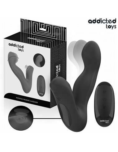 ADDICTED TOYS MASAJEADOR PROSTATICO OSCILANTE CON MODO PULSACIONES CONTROL REMOTO