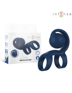 INTENSE TYSON ANILLO POTENCIADOR CON CARACOL VIBRADOR A 32 CM