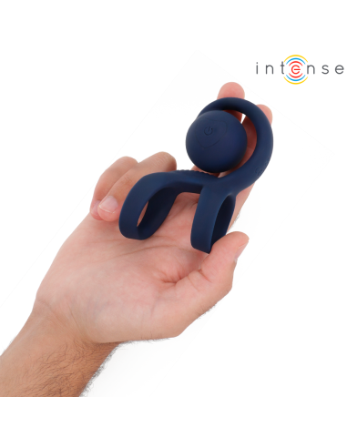 INTENSE TYSON ANILLO POTENCIADOR CON CARACOL VIBRADOR A 32 CM