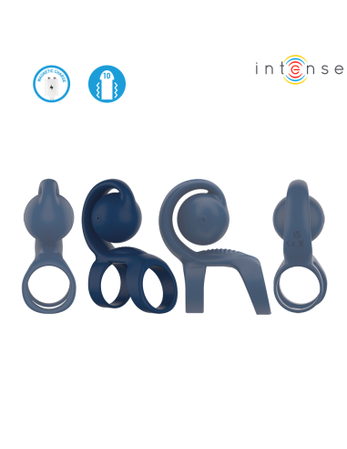 INTENSE TYSON ANILLO POTENCIADOR CON CARACOL VIBRADOR A 32 CM