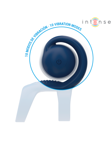 INTENSE TYSON ANILLO POTENCIADOR CON CARACOL VIBRADOR A 32 CM