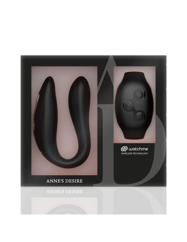 ANNE S DESIRE DUAL PLEASURE TECNOLOGiA WATCHME NEGRO
