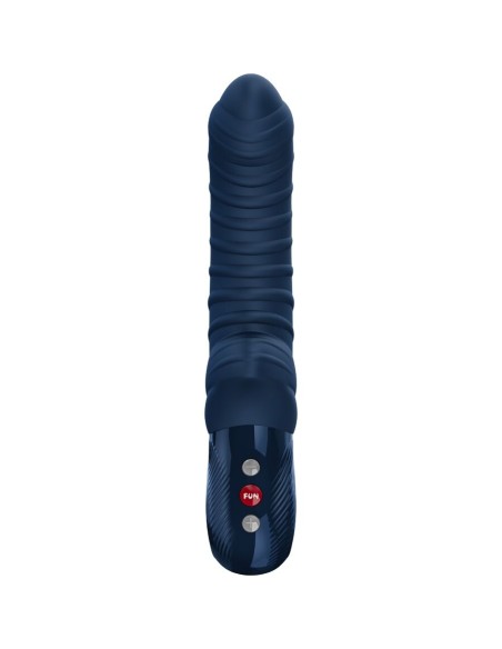 FUN FACTORY TIGER VIBRADOR PUNTO G AZUL OSCURO