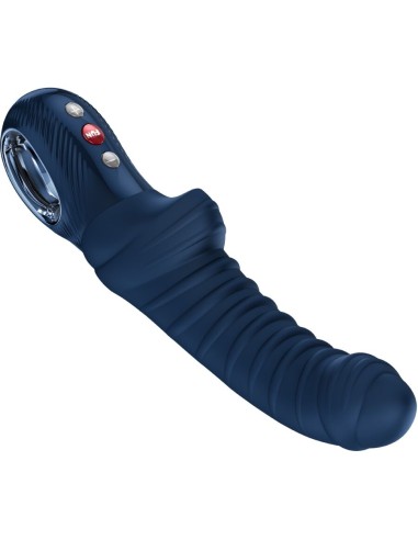 FUN FACTORY TIGER VIBRADOR PUNTO G AZUL OSCURO