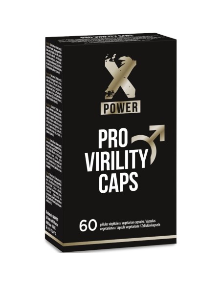 XPOWER PRO VIRILITY CAPSULAS VITALIDAD Y VIRILIDAD 60 UNIDADES