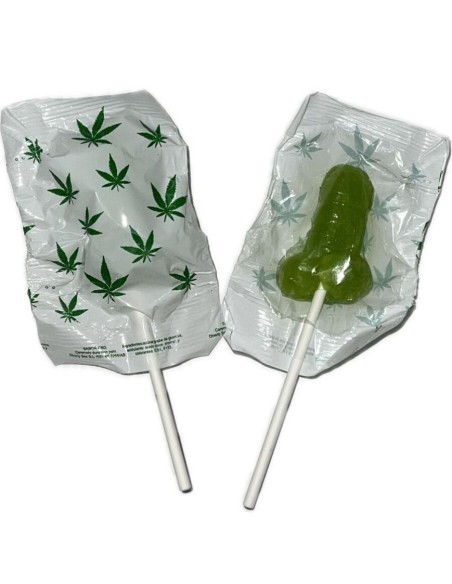 DIABLO GOLOSO 1 PIRULETA PENE AROMA CANNABIS