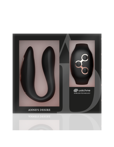 ANNE S DESIRE DUAL PLEASURE TECNOLOGiA WATCHME NEGRO GOLD