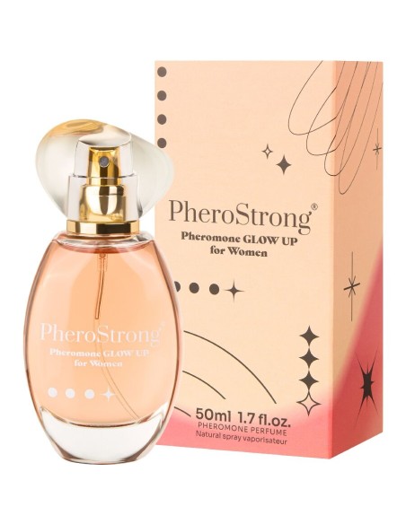 PHEROSTRONG GLOW UP PERFUME CON FEROMONAS PARA MUJER 50 ML