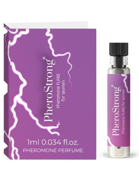 PHEROSTRONG FLARE PERFUME CON FEROMONAS PARA MUJER 1 ML