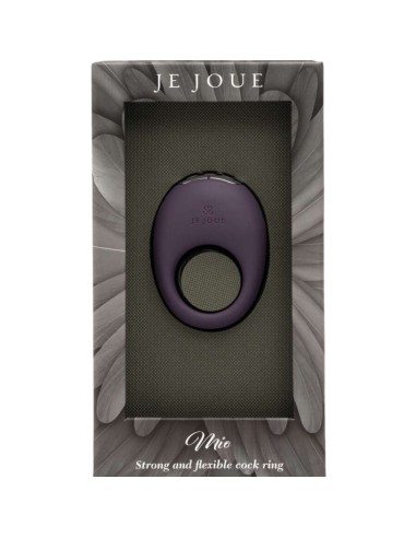 JE JOUE MIO ANILLO PARA EL PENE VIBRADOR FUERTE Y FLEXIBLE MORADO