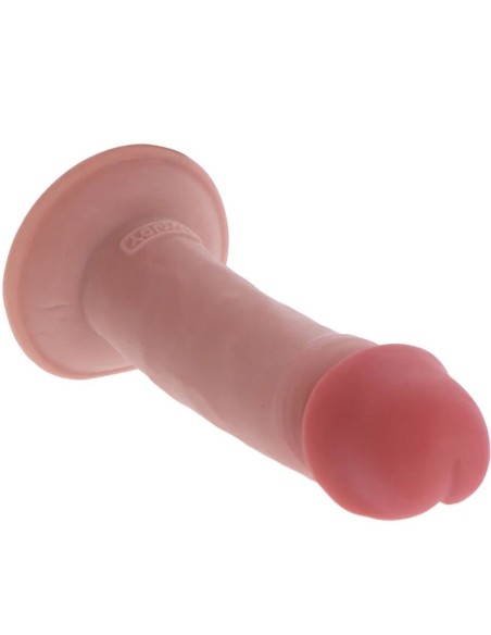 GET REAL DILDO DELUXE DONG GRUESO DE DOBLE DENSIDAD TPE 18 CM