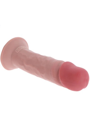 GET REAL DILDO DELUXE DONG GRUESO DE DOBLE DENSIDAD TPE 23 CM