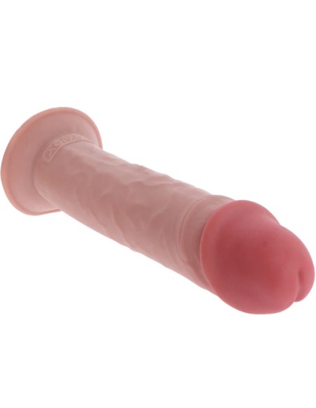 GET REAL DILDO DELUXE DONG GRUESO DE DOBLE DENSIDAD TPE 295 CM