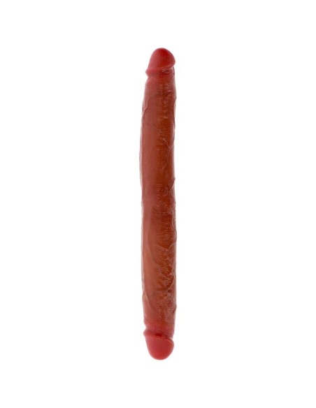 GET REAL DILDO DOBLE DONG DE SILICONA CARAMELO 35 CM
