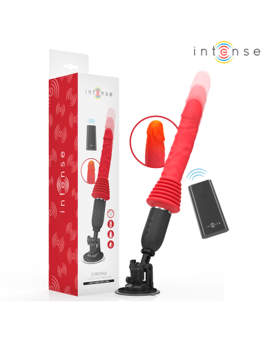 INTENSE CYNTHIA VIBRADOR THRUSTING CONTROL REMOTO CON CALOR