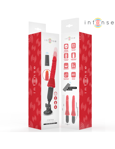INTENSE CYNTHIA VIBRADOR THRUSTING CONTROL REMOTO CON CALOR
