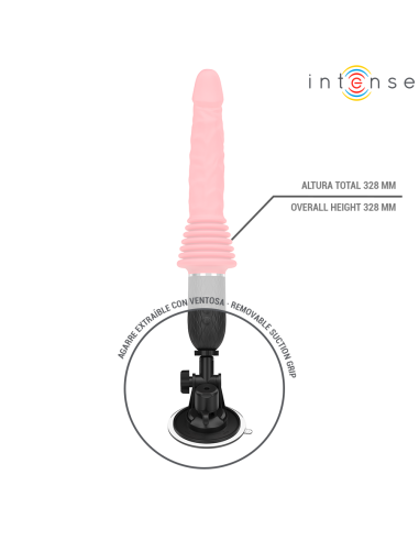 INTENSE CYNTHIA VIBRADOR THRUSTING CONTROL REMOTO CON CALOR