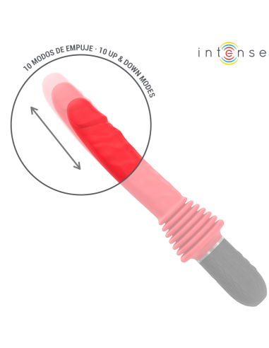 INTENSE CYNTHIA VIBRADOR THRUSTING CONTROL REMOTO CON CALOR