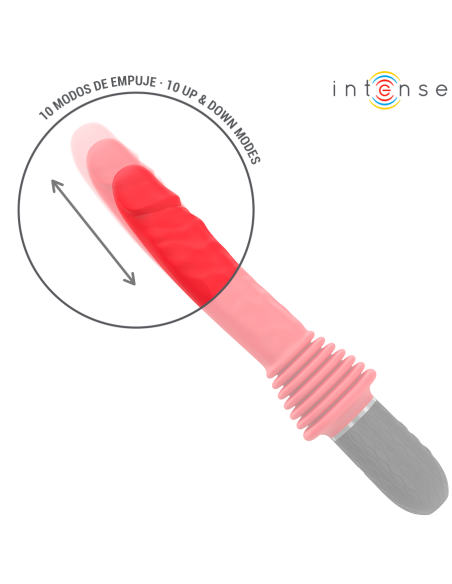 INTENSE CYNTHIA VIBRADOR THRUSTING CONTROL REMOTO CON CALOR