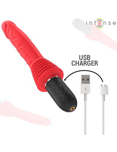 INTENSE CYNTHIA VIBRADOR THRUSTING CONTROL REMOTO CON CALOR