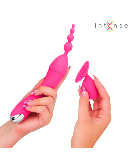 INTENSE CHER VIBRADOR 20 PATRONES CON CABEZALES INTERCAMBIABLES