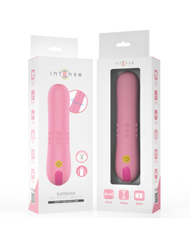 INTENSE BARBARA VIBRADOR CON PERLAS GIRATORIAS