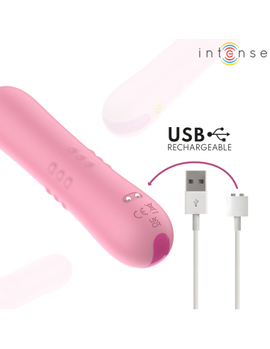 INTENSE BARBARA VIBRADOR CON PERLAS GIRATORIAS