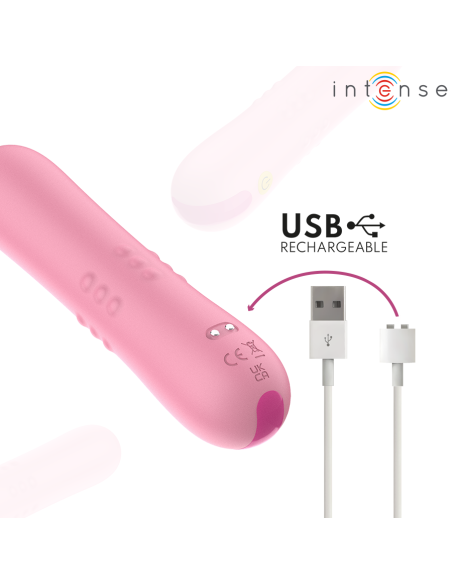 INTENSE BARBARA VIBRADOR CON PERLAS GIRATORIAS