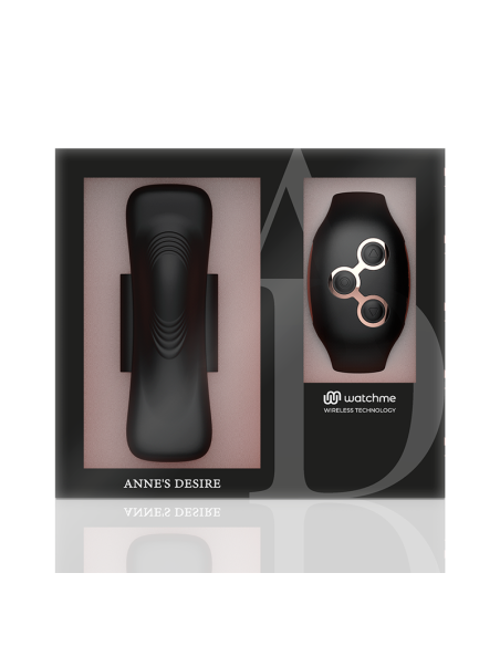 ANNE S DESIRE PANTY PLEASURE TECNOLOGiA WATCHME NEGRO GOLD