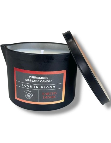 EYE OF LOVE BLOOM VELA DE MASAJE SATIVA EARTHS DESIRE 150 ML