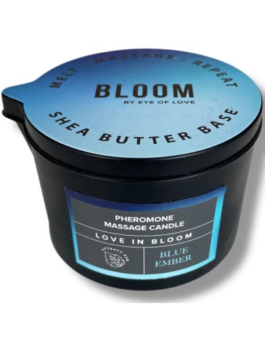 EYE OF LOVE BLOOM VELA DE MASAJE ANDICA BLUE EMBER 150 ML