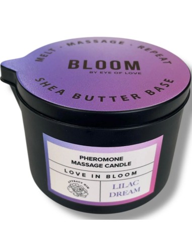 EYE OF LOVE BLOOM VELA DE MASAJE ANDICA LILAC DREAM 150 ML