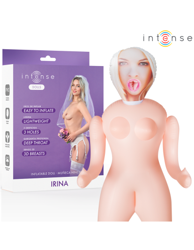 INTENSE DOLLS IRINA MUAECA HINCHABLE CON TRES ORIFICIOS