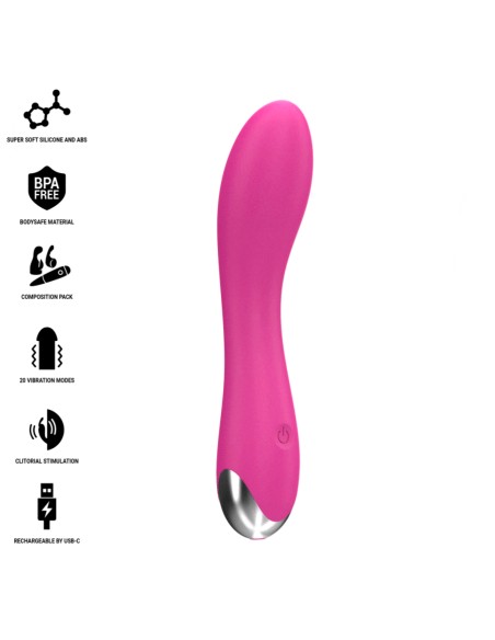 INTENSE CHER VIBRADOR 20 PATRONES CON CABEZALES INTERCAMBIABLES