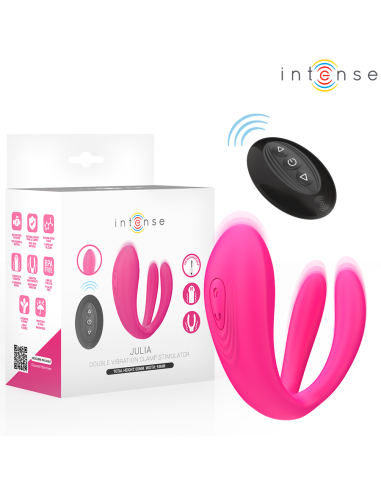 INTENSE JULIA VIBRADOR ESTIMULADOR DE PINZAS CONTROL REMOTO